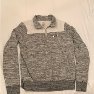 Victoria’s Secret (pink) quarter zip sweater